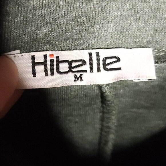 Hibelle Green Lagan Funnel Neck Tunic Medium - Picture 5 of 7